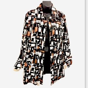 NEW Appraisal Trench Coat. Brown/Black. Size S